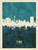 Tehran Iran Skyline Cityscape Poster Art Print