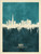 Dubai UAE Skyline Cityscape Poster Art Print