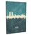 Madrid Spain Skyline Cityscape Box Canvas