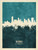 Memphis Tennessee Skyline Cityscape Poster Art Print