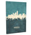 Indianapolis Indiana Skyline Cityscape Box Canvas