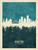 Rochester New York Skyline Cityscape Poster Art Print
