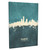 Milwaukee Wisconsin Skyline Cityscape Box Canvas