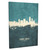 Corpus Christi Texas Skyline Cityscape Box Canvas