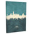 Taipei Taiwan Skyline Cityscape Box Canvas