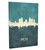 Saint Paul Minnesota Skyline Cityscape Box Canvas