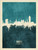 Nantes France Skyline Cityscape Poster Art Print