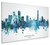 Birmingham England Skyline Cityscape Box Canvas