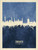 Zaragoza Spain Skyline Cityscape Poster Art Print