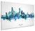 Austin Texas Skyline Cityscape Box Canvas