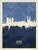 Zagreb Croatia Skyline Cityscape Poster Art Print