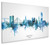 Nantes France Skyline Cityscape Box Canvas