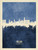 Málaga Spain Skyline Cityscape Poster Art Print