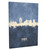 Roanoke Virginia Skyline Cityscape Box Canvas