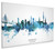 Hamburg Deutschland Skyline Cityscape Box Canvas