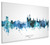 Iowa City Iowa Skyline Cityscape Box Canvas