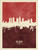 Atlanta Georgia Skyline Cityscape Poster Art Print