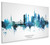 Frankfurt Deutschland Skyline Cityscape Box Canvas