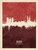 Zagreb Croatia Skyline Cityscape Poster Art Print