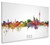 Berlin Deutschland Skyline Cityscape Box Canvas