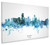 Miami Florida Skyline Cityscape Box Canvas