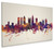 Atlanta Georgia Skyline Cityscape Box Canvas