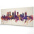 Atlanta Georgia Skyline Cityscape PANORAMIC Box Canvas