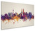 Kuala Lumpur Malaysia Skyline Cityscape Box Canvas