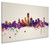 Dallas Texas Skyline Cityscape Box Canvas