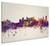 Calgary Canada Skyline Cityscape Box Canvas