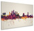 Tampa Florida Skyline Cityscape Box Canvas