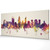 Perth Australia Skyline Cityscape PANORAMIC Box Canvas