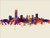Oklahoma City Oklahoma Skyline Cityscape Poster Art Print