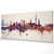 Hamburg Germany Skyline Cityscape PANORAMIC Box Canvas