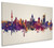 Leipzig Germany Skyline Cityscape Box Canvas Leipzig Germany Skyline Cityscape Box Canvas