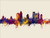 Saint Paul Minnesota Skyline Cityscape Poster Art Print