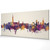 Salisbury England Skyline Cityscape PANORAMIC Box Canvas