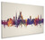 Worcester England Skyline Cityscape Box Canvas