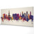 Exeter England Skyline Cityscape PANORAMIC Box Canvas