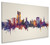 Wolverhampton England Skyline Cityscape Box Canvas