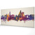 Montpellier France Skyline Cityscape PANORAMIC Box Canvas