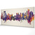 Benidorm Spain Skyline Cityscape PANORAMIC Box Canvas