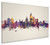 Mobile Alabama Skyline Cityscape Box Canvas
