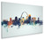 St Louis Missouri Skyline Cityscape Box Canvas