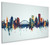 Rochester New York Skyline Cityscape Box Canvas