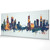 Chicago Illinois Skyline Cityscape PANORAMIC Box Canvas