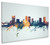 Fort Worth Texas Skyline Cityscape Box Canvas