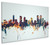 Denver Colorado Skyline Cityscape Box Canvas