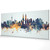 Kuala Lumpur Malaysia Skyline Cityscape PANORAMIC Box Canvas