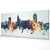 Raleigh North Carolina Skyline Cityscape PANORAMIC Box Canvas